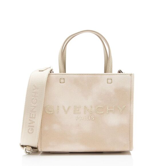 Givenchy Handbags - Givenchy Canvas Mini G Shopper Tote